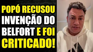 POPÓ RECUSOU USAR LUVA DO BELFORT E FOI DURAMENTE CRITICADO PELO PÚBLICO!