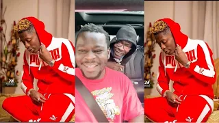 Shatta Wale spotted chilling with Jupiter to prove to Ghanaians that he is fit, strong and focused