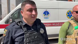 Поліцейські рятують людей з-під обстрілів на Донеччині