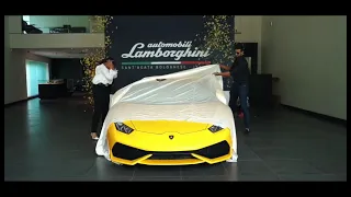 Delivery of Lamborghini Huracan in Bengaluru | Nilufer and Rohit | Supercars in Bangalore