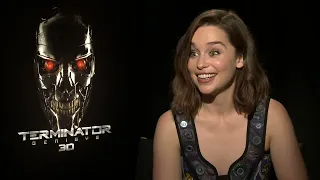 Emilia Clarke Interviewed by Silas Lesnick - Terminator Genisys