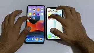 REDMI NOTE 10S VS IPHONE X - SPEED AND PUBG TEST 👌