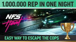 Need for Speed Heat - 1 Million REP in one Night 🏆 - Trophy Guide - Cashing In