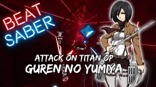 Beat Saber | Guren no Yumiya - Attack on Titan Opening 1