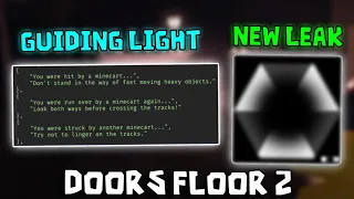 NEWEST DOORS FLOOR 2 NEWS! and leak too [Roblox]