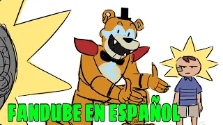 EL SOL DE GLAMROCK FREDDY  cómic: Five Nights at Freddy's: Security Breach Fandube en español latino