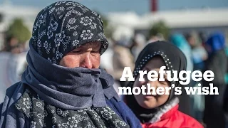 A Syrian refugee mother’s wish to reunite with her family