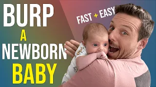 How to Burp a Newborn Baby | 3 Easy Burping Techniques | Newborn Care