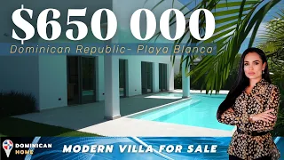 MODERN VILLA IN PUNTA CANA FOR SALE! This villa is a great choice for living in the Carribbean