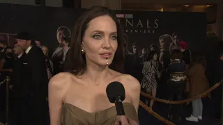 Marvel Studios Eternals (2021) World Premiere - Angelina Jolie