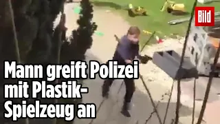Krumbach (Bayern): Polizei schießt Mann nieder