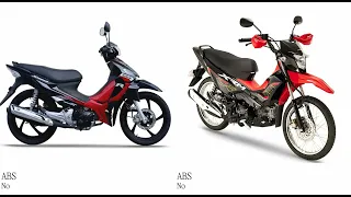 Suzuki Smash 115 vs Honda XRM 125 Test specification comparison