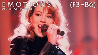 Vocal Showcase: Emotions (Daydream Tour in Tokyo) - Mariah Carey (F3~B6)