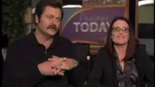 Parks and Recreation - On The Set With Megan Mullally & Nick Offerman