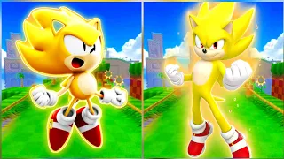 Super Sonic vs Super Silver | vs All Bosses Zazz Eggman - All 66 Characters Unlocked