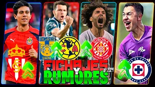 CRUZ AZUL YA TIENE FICHAJE | TIGRES Y AMÉRICA PELEAN POR IDRISSI | RUMORES Y FICHAJES APERTURA 2024