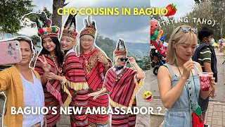 Korean Girls Became Famous in BAGUIO TRIP ! 🇵🇭🤣 Experiencing New Culture