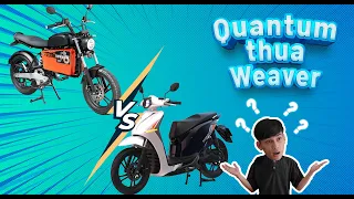 So sánh quãng đường xe máy điện Datbike trong 1 lần sạc quantum vs weaver