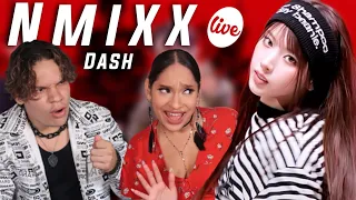 The Current Music Queens of K-POP! Waleska & Efra react to NMIXX - “DASH”  it's Live