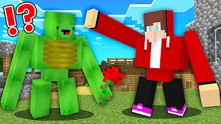 JJ and Mikey Became IRON GOLEM in Minecraft - Maizen Nico Cash Smirky Cloudy