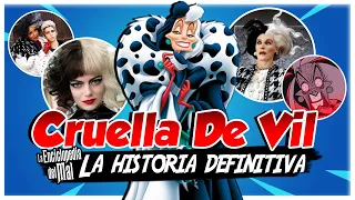 La NUEVA HISTORIA de CRUELLA DE VIL | LA ENCICLOPEDIA DEL MAL 🐶