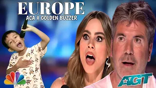 Golden Buzzer! The judges surprised when the heard the extraordinary voice singing Europe song