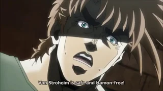 JoJo's Bizarre Adventure - Stroheim: Santana is inside me!