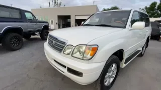 2004 Lexus LX470 for sale . Overview . Test drive . Walk around