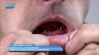 Direito do consumidor: homem espera mais de 10 meses para colocar prótese dentária