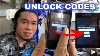 Unlock Samsung Galaxy | Enter Network Lock Control key