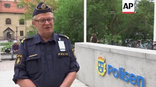 Stockholm police on Europa League final security