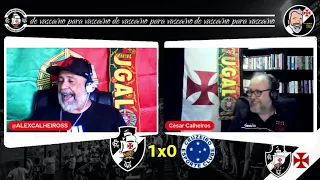 MELHORES MOMENTOS DA TRANSMISSÃO DE VASCO 1X1 CRUZEIRO COM PEGADINHA