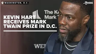 And the Mark Twain Prize at D.C.'s Kennedy Center goes to... KEVIN HART!