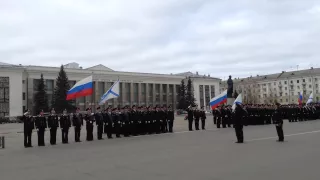 Репетиция парада Победы. Северодвинск