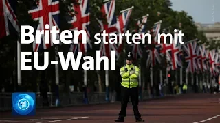 Europawahl hat begonnen: Niederländer und Briten machen den Anfang