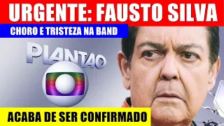 Acaba de ser confirmado, apresentador Fausto Silva, o Faustão, da Band