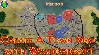 Create A Town Map With Wonderdraft