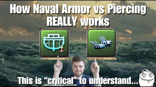 HOI4 Navy Guide - How Naval Armor vs Piercing REALLY works