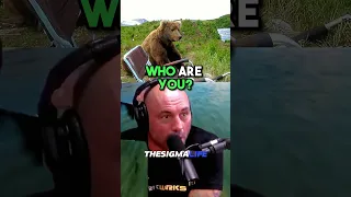 Man is ALONE Surrounded by HUGE GRIZZLY BEARS | JRE #shorts