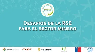 #Webinar "Desafíos de la RSE para el Sector Minero"