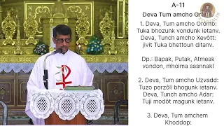 Mass in Konkani - 23rd May 2023 - Fr. Bolmax Pereira - SFX Church, Chicalim