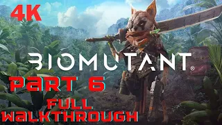 biomutant walkthrough part 6 no commentary | biomutant walkthrough part 6 | 4k | Biomutant Part 6