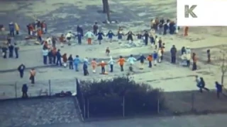 1970s Children Playing by Factories, Pollution