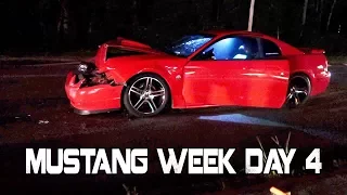 Mustang Week Crash Pullouts and Burnouts | YouTuber Meet Mustang Week 2017