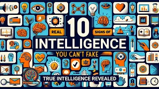 10 REAL Signs of Intelligence You Can't  Fake | True Intelligence Revealed | PsycheSeek