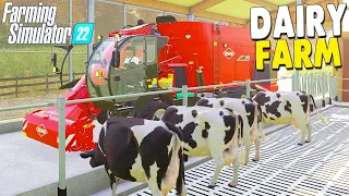 FARMING SIMULATOR 22 HAS THE BEST DAIRY COW FARMING REALISM Ever Made -FARMING SIMULATOR 22