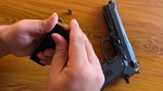 How to Load and Unload Beretta 9mm pistol Safely"