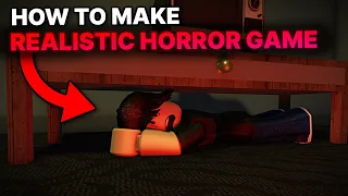 How to make a REALISTIC ROBLOX HORROR GAME! (FREE KIT)