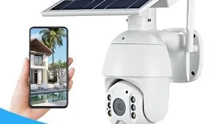 How to setup 4G Intelligent Solar Energy Alert PTZ Camera | unboxing |installation #tech #ptzcamera