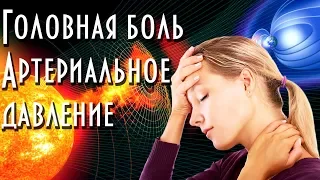 Причины головных болей/мигреней и артериального давления | Влияние магнитных бурь на человека